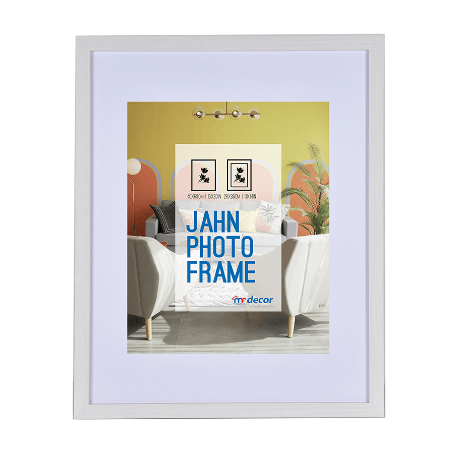 MORE JAHN OPTIONS Jahn Photo Frame 40x50 cm Jahn Photo Frame 40x50 cm White Mandaue Foam
