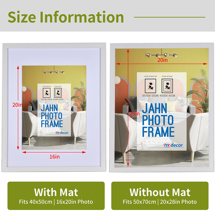 MORE JAHN OPTIONS Jahn Photo Frame 50x70 cm Jahn Photo Frame 50x70 cm Mandaue Foam
