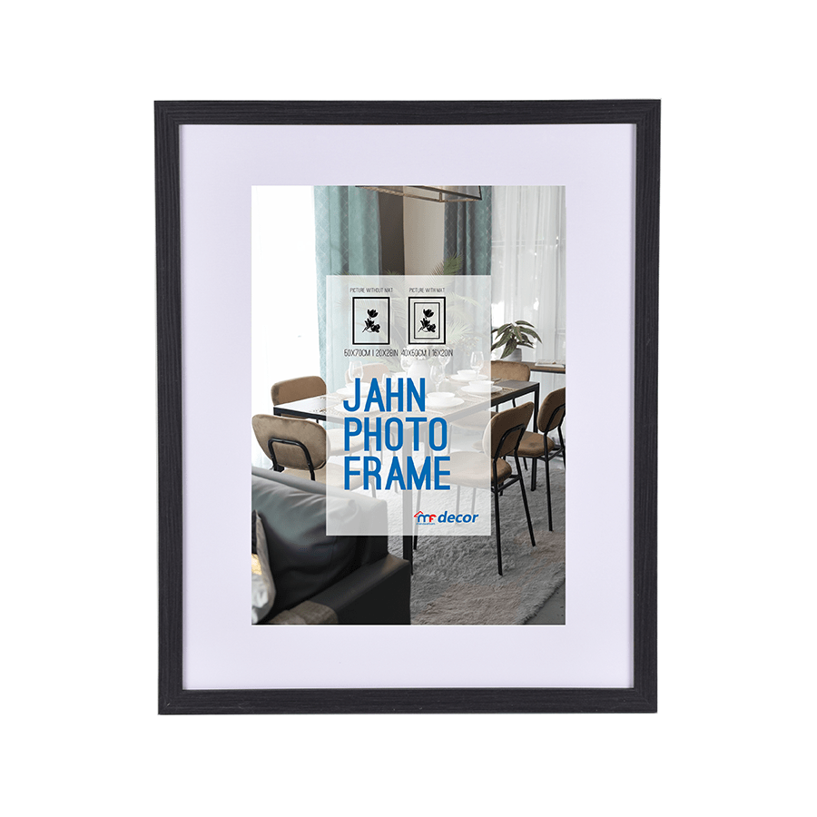 MORE JAHN OPTIONS Jahn Photo Frame 50x70 cm Jahn Photo Frame 50x70 cm Black Mandaue Foam