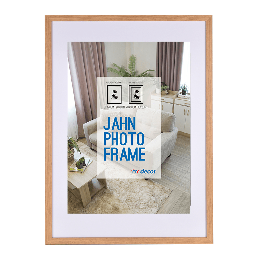 MORE JAHN OPTIONS Jahn Photo Frame 50x70 cm Jahn Photo Frame 50x70 cm Natural Mandaue Foam