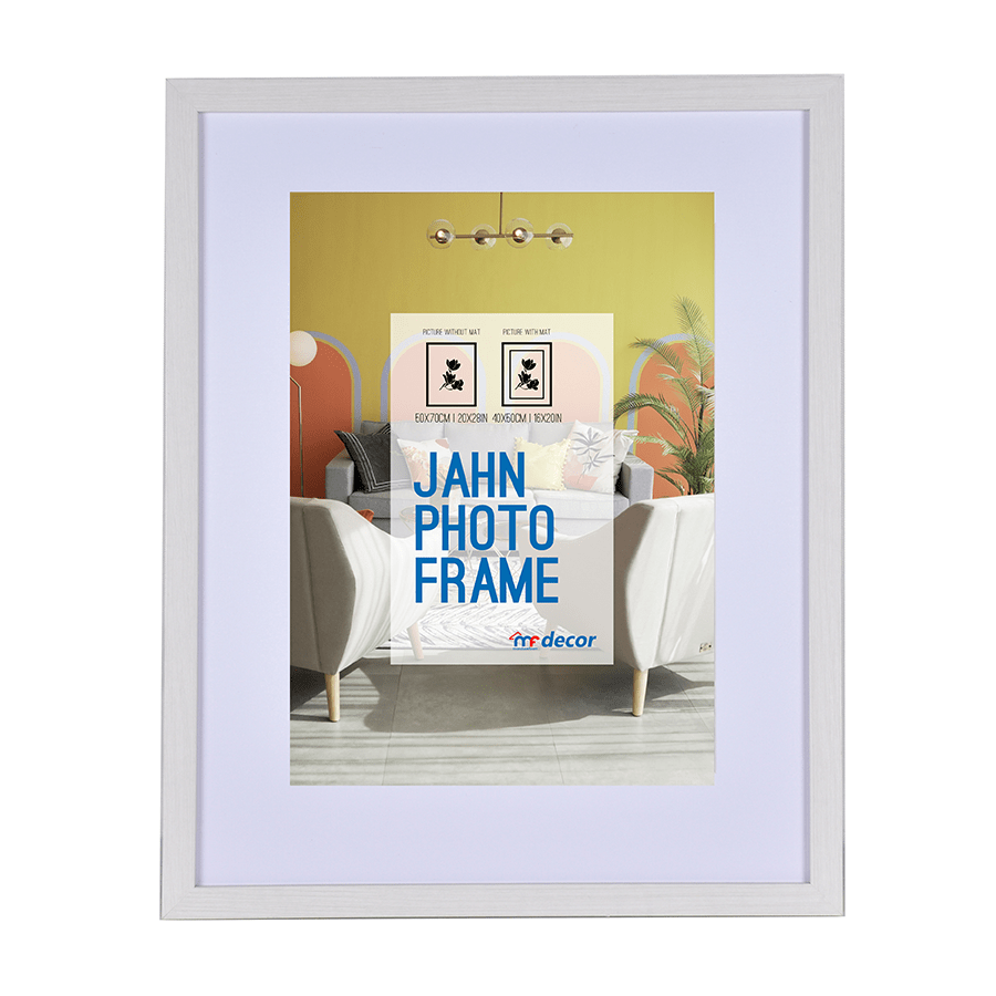 MORE JAHN OPTIONS Jahn Photo Frame 50x70 cm Jahn Photo Frame 50x70 cm White Mandaue Foam