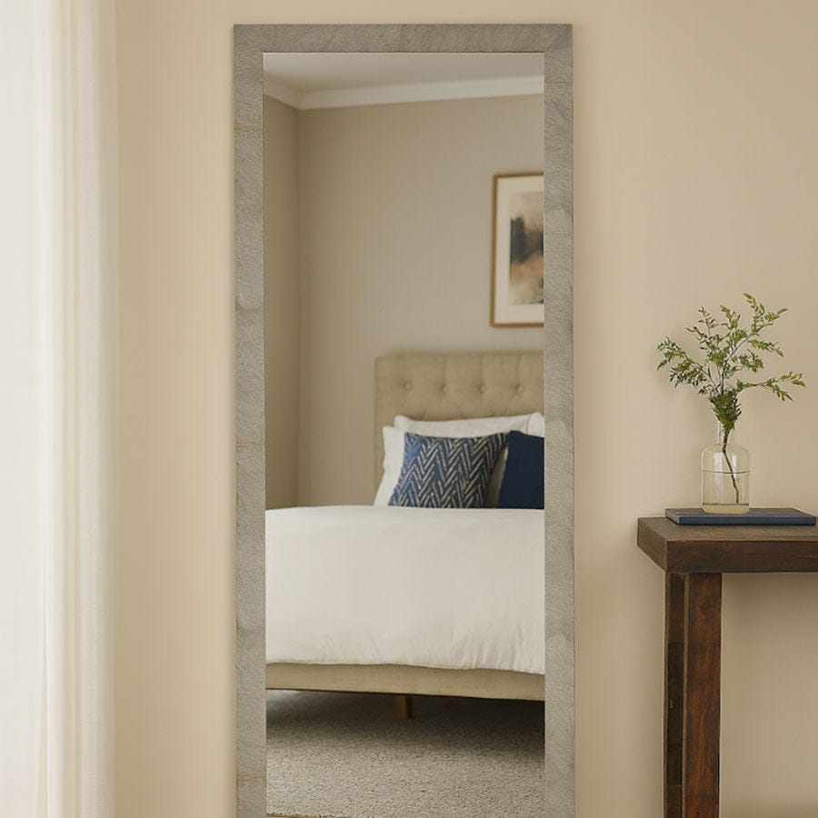 Jarvia Slate Framed Mirror 40x150cm