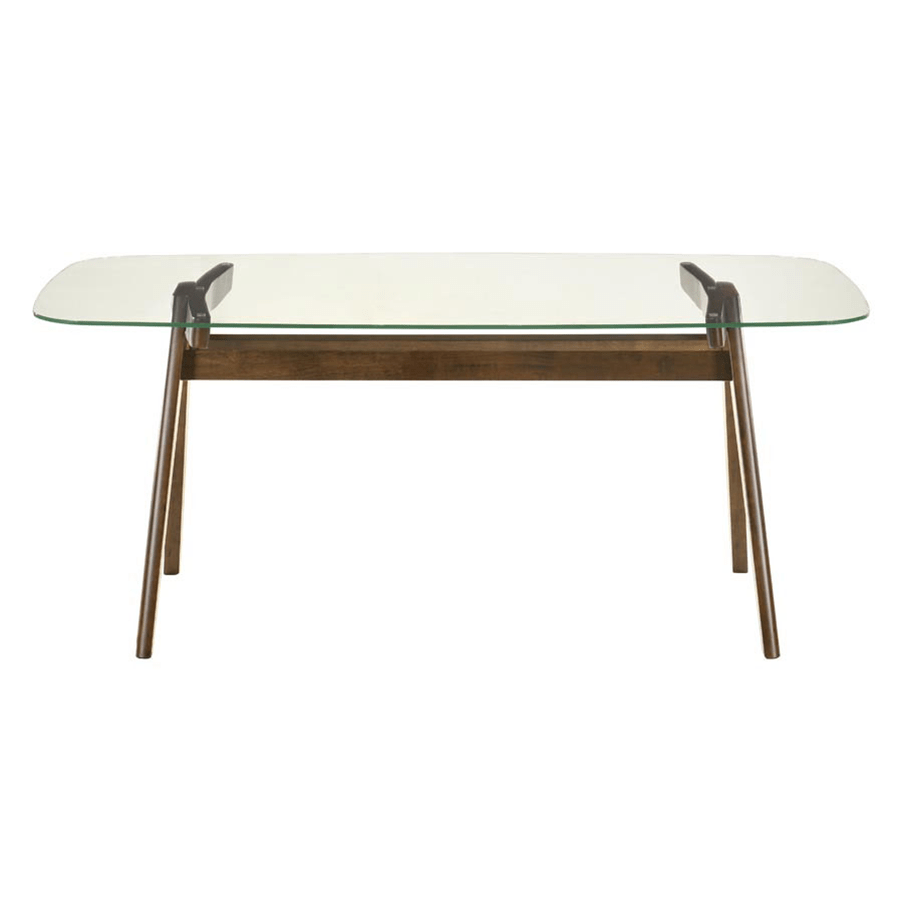 Jensen Glass Top 6 Seater Dining Set Jensen Glass Top 6 Seater Dining Set Mandaue Foam