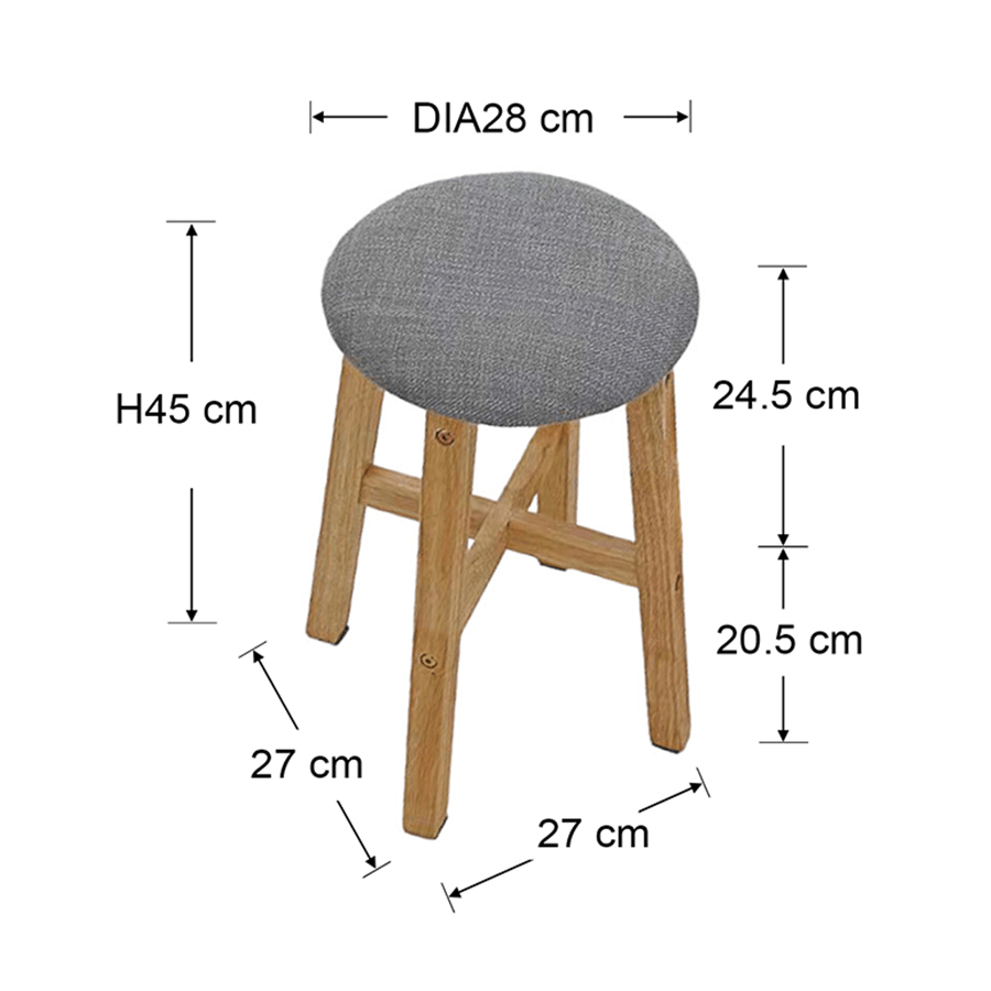 MORE JEON OPTIONS Jeon Round Stool Jeon Round Stool Mandaue Foam