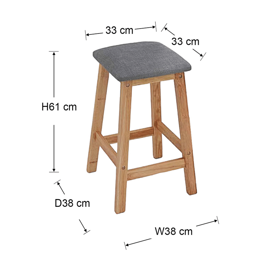 MORE JEON OPTIONS Jeon Square Bar Stool Jeon Square Bar Stool Mandaue Foam