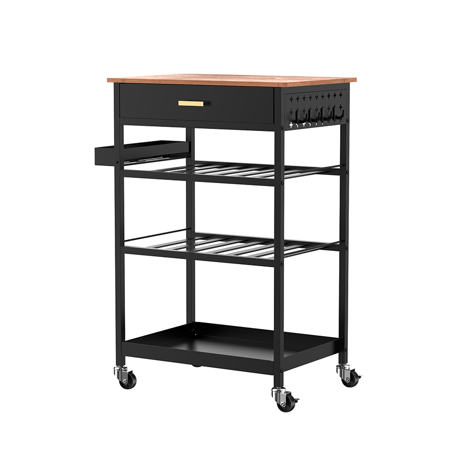Jerrico Kitchen Island on Wheels