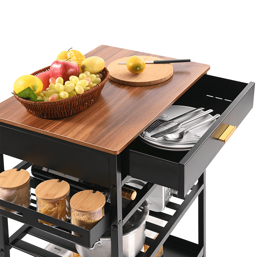 Jerrico Kitchen Island on Wheels