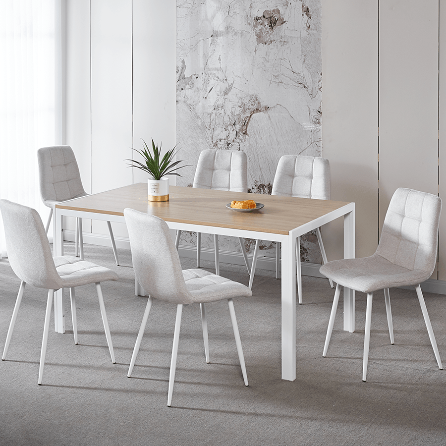 MORE JIMMI OPTIONS Jimmi 6 Seater Dining Table Jimmi 6 Seater Dining Table Mandaue Foam