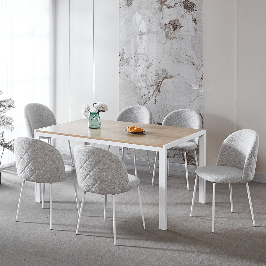 MORE JIMMI OPTIONS Jimmi 6 Seater Dining Table Jimmi 6 Seater Dining Table Mandaue Foam