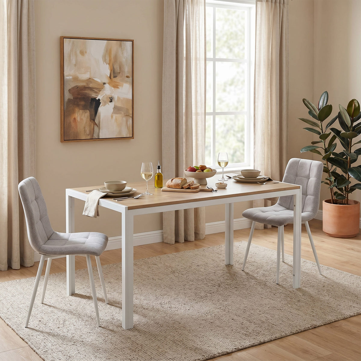 #color_Oak + White