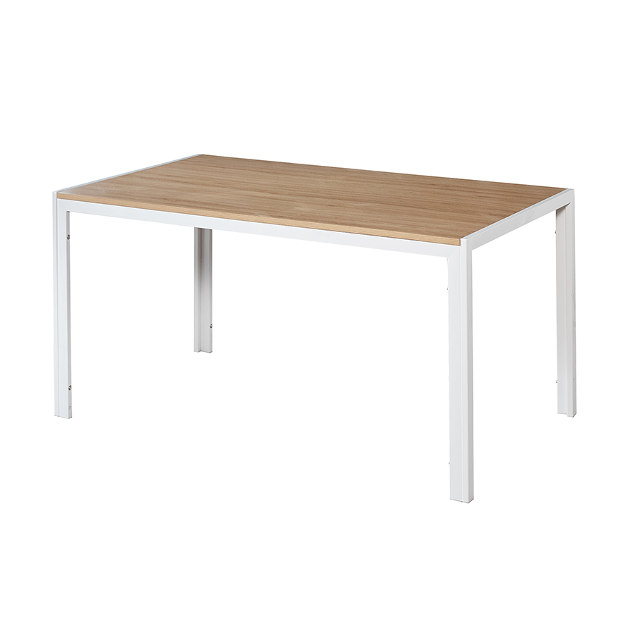 MORE JIMMI OPTIONS Jimmi 6 Seater Dining Table Jimmi 6 Seater Dining Table Oak + White Mandaue Foam