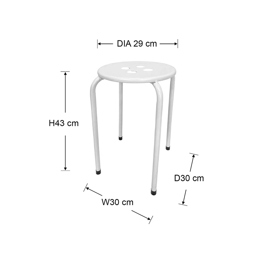 Johnie Stackable Stool Johnie Stackable Stool Mandaue Foam
