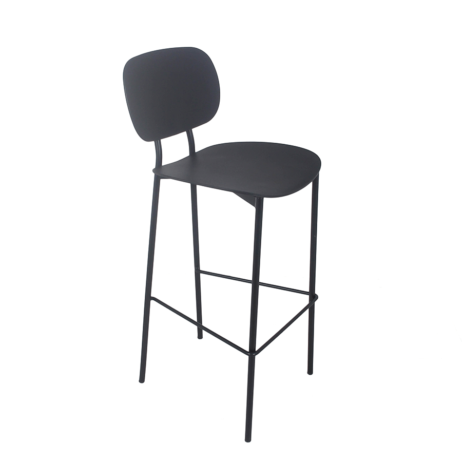 Jorge Bar Chair Jorge Bar Chair Black Mandaue Foam