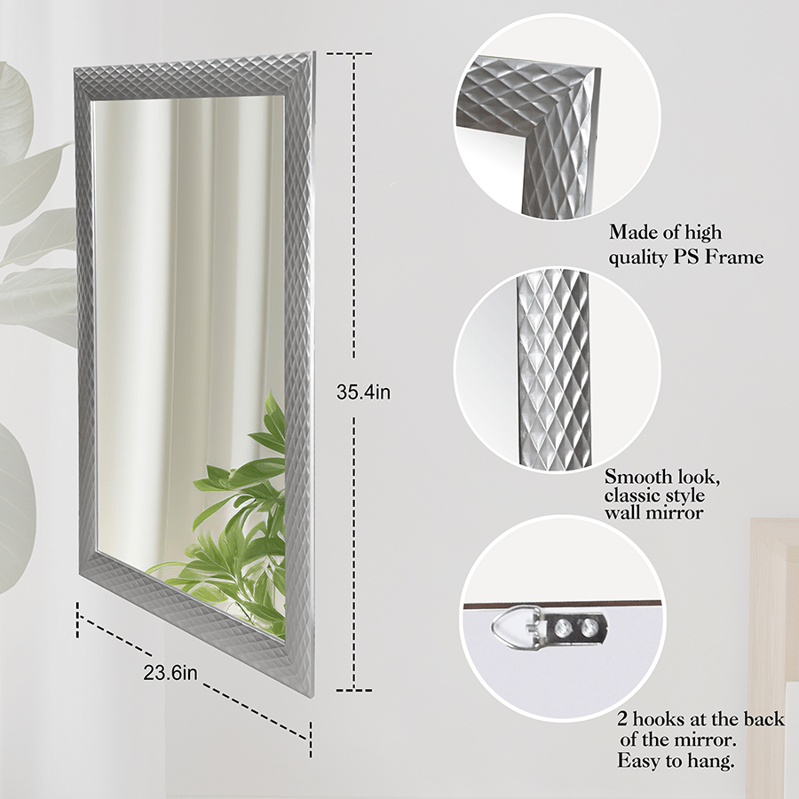 Junia Wall Framed Mirror Junia Wall Framed Mirror Mandaue Foam