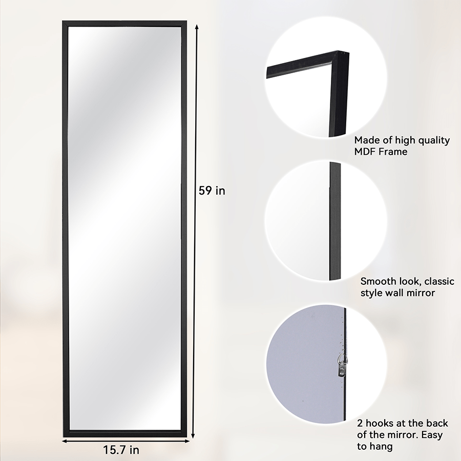 MORE JURI OPTIONS Juri Framed Mirror 40x150 cm Juri Framed Mirror 40x150 cm Mandaue Foam