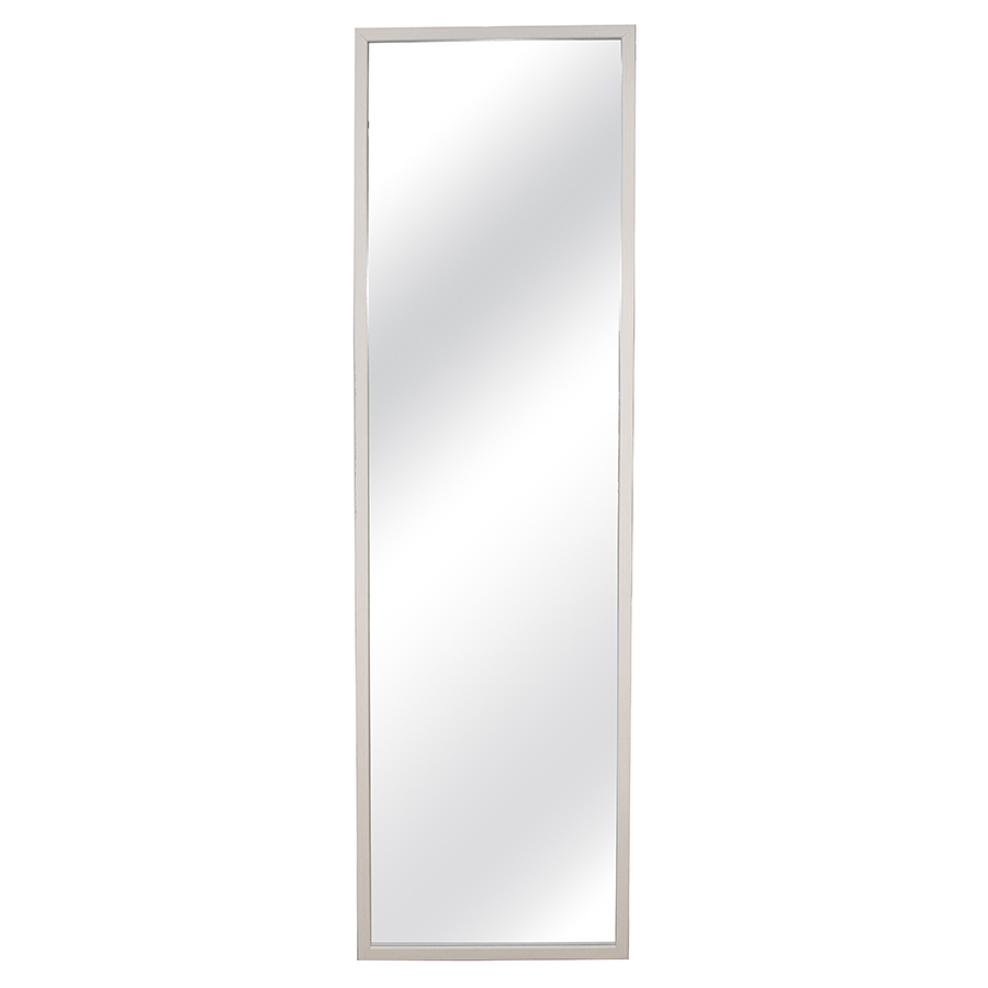 MORE JURI OPTIONS Juri Framed Mirror 40x150 cm Juri Framed Mirror 40x150 cm White Mandaue Foam