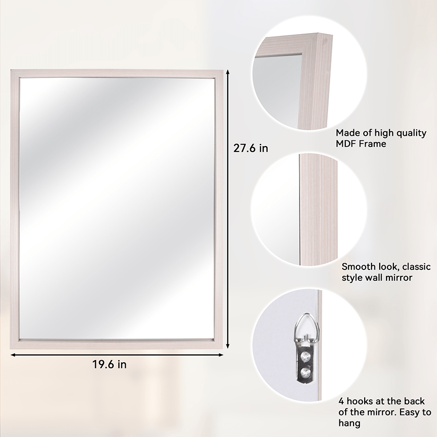 MORE JURI OPTIONS Juri Framed Mirror 50x70 cm Juri Framed Mirror 50x70 cm Mandaue Foam