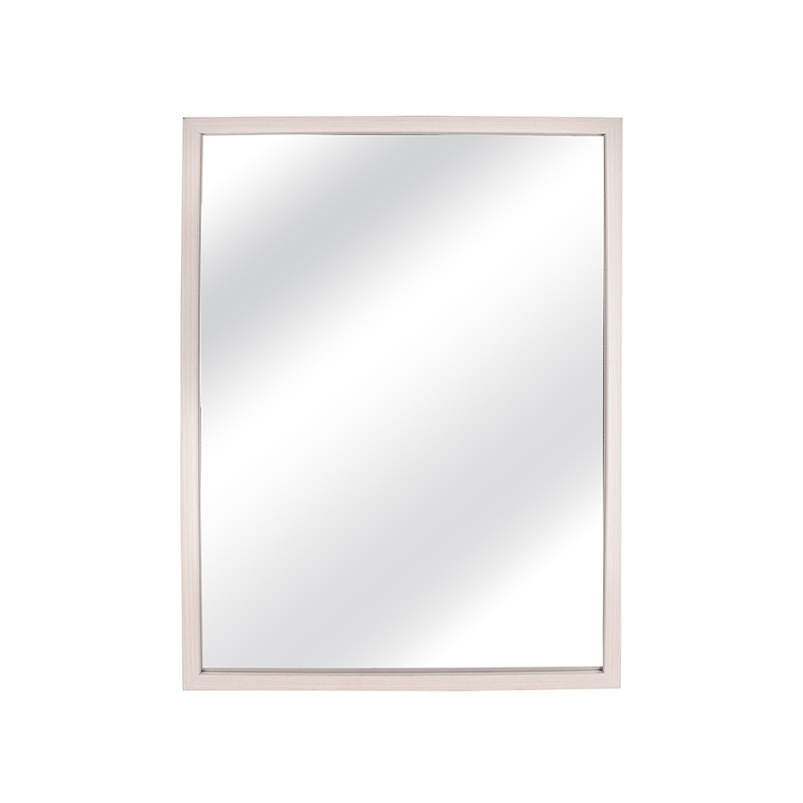 MORE JURI OPTIONS Juri Framed Mirror 50x70 cm Juri Framed Mirror 50x70 cm White Mandaue Foam