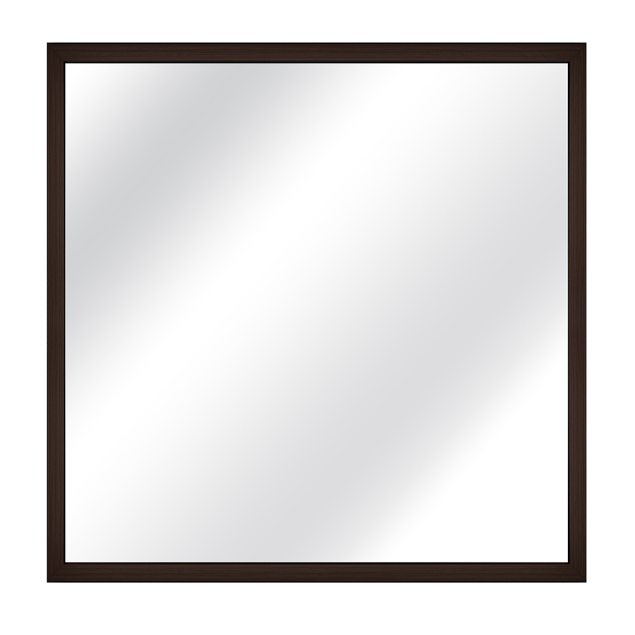 MORE JURI OPTIONS Juri Framed Mirror 60x60 cm Juri Framed Mirror 60x60 cm Black Mandaue Foam