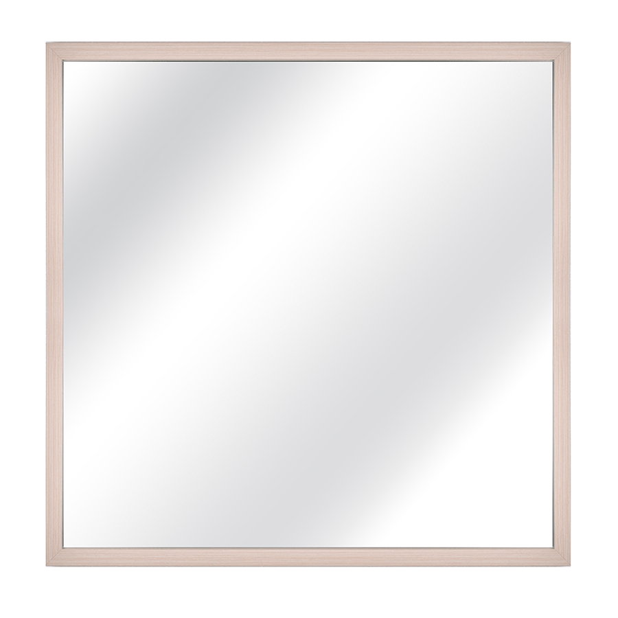 MORE JURI OPTIONS Juri Framed Mirror 60x60 cm Juri Framed Mirror 60x60 cm White Mandaue Foam