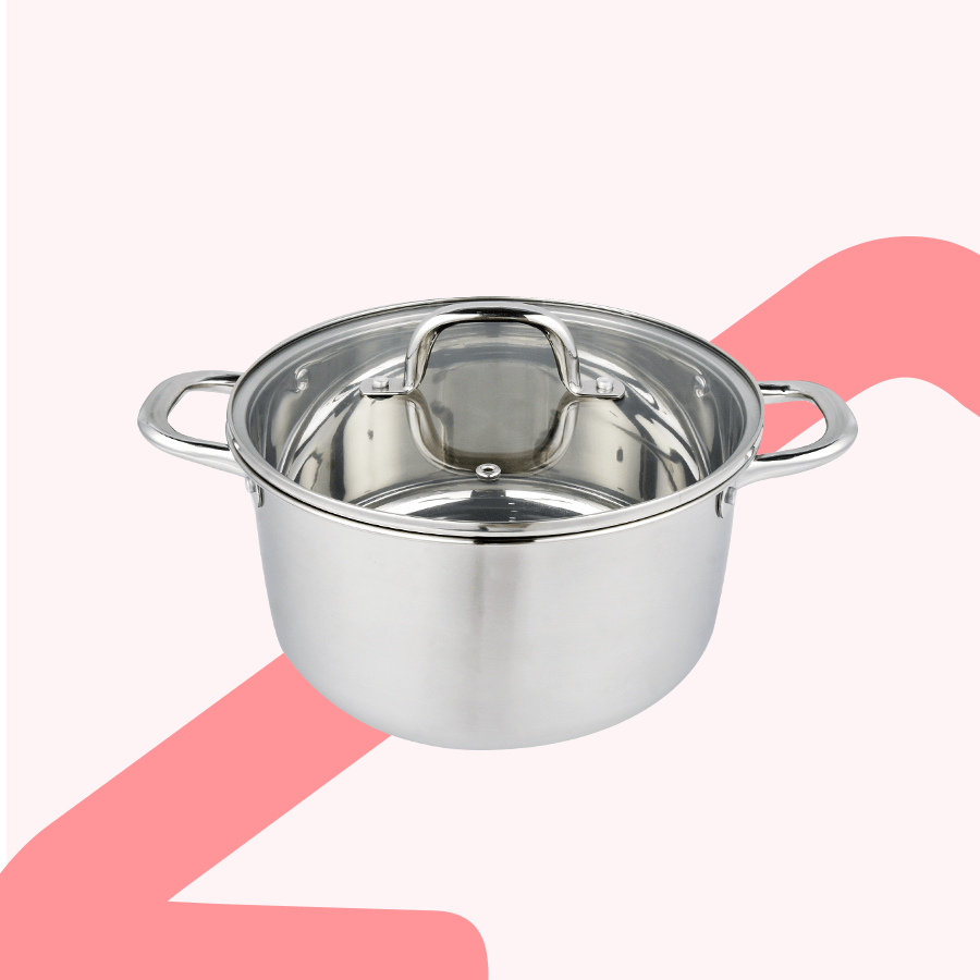 Kai Stainless Steel Soup Pot with Lid