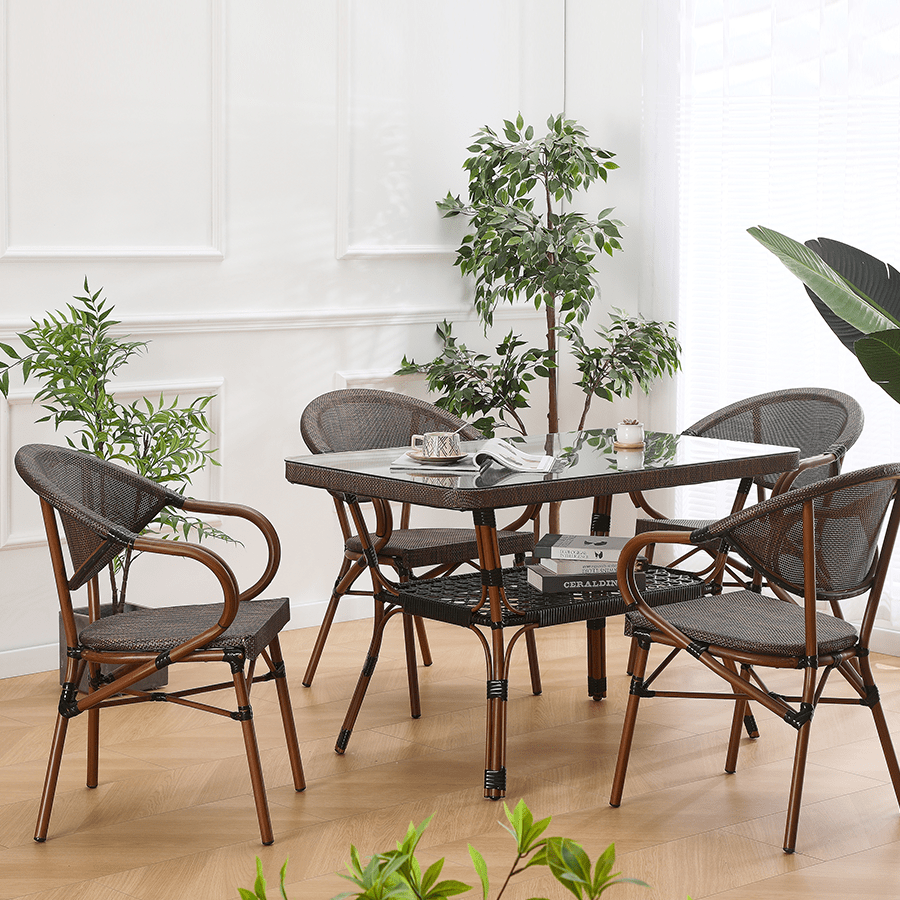 Kairi 4 Seater Outdoor Dining Set Kairi 4 Seater Outdoor Dining Set Mandaue Foam