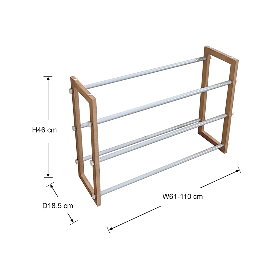 Kairo Extendable Shoe Rack Kairo Extendable Shoe Rack Mandaue Foam