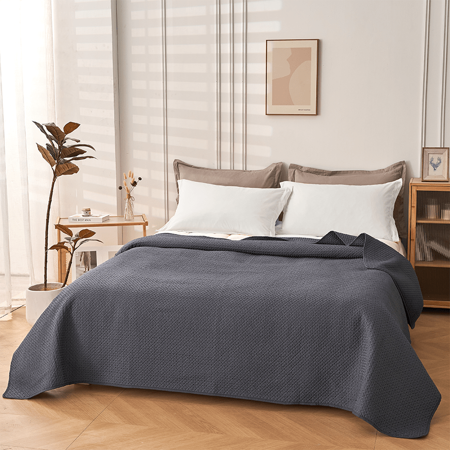 Kaius Waffle Bedspread Kaius Waffle Bedspread Mandaue Foam