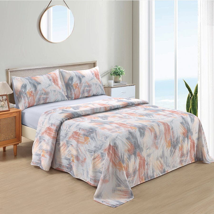 Kathi Poly-tencel 4pc Sheet Set