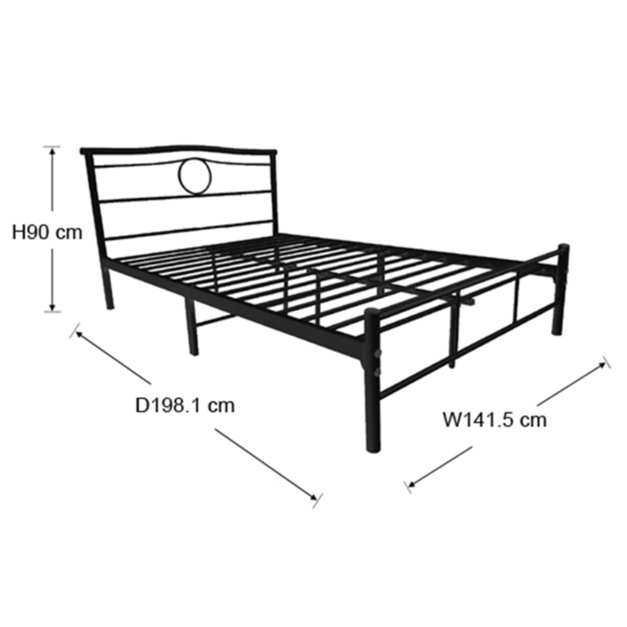 #size_Double Bed 54x75