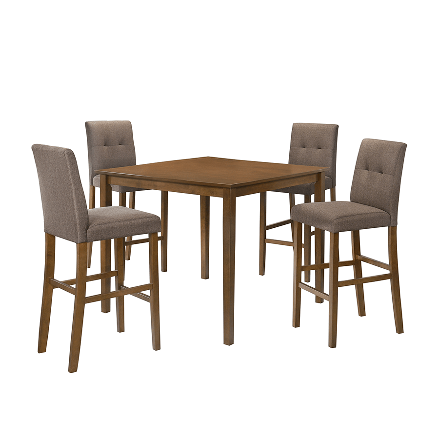 Kieran + Ayla 4 Seater Pub Dining Set Kieran + Ayla 4 Seater Pub Dining Set Mandaue Foam