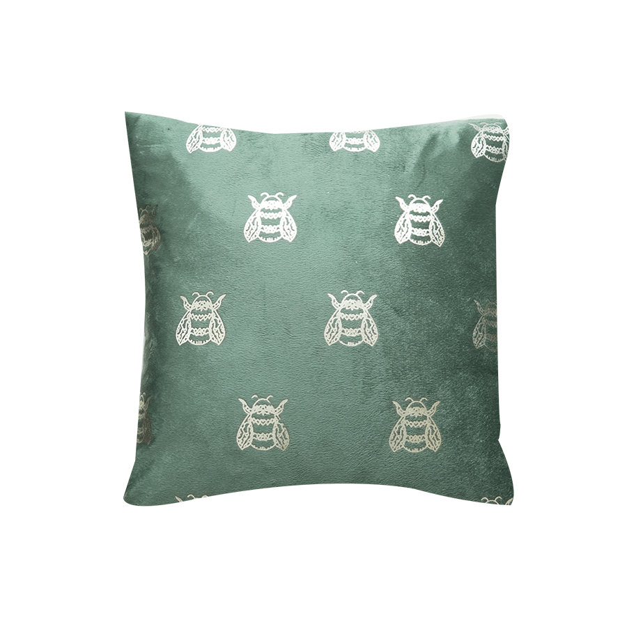 Killian Jade Bees Throw Pillowcase