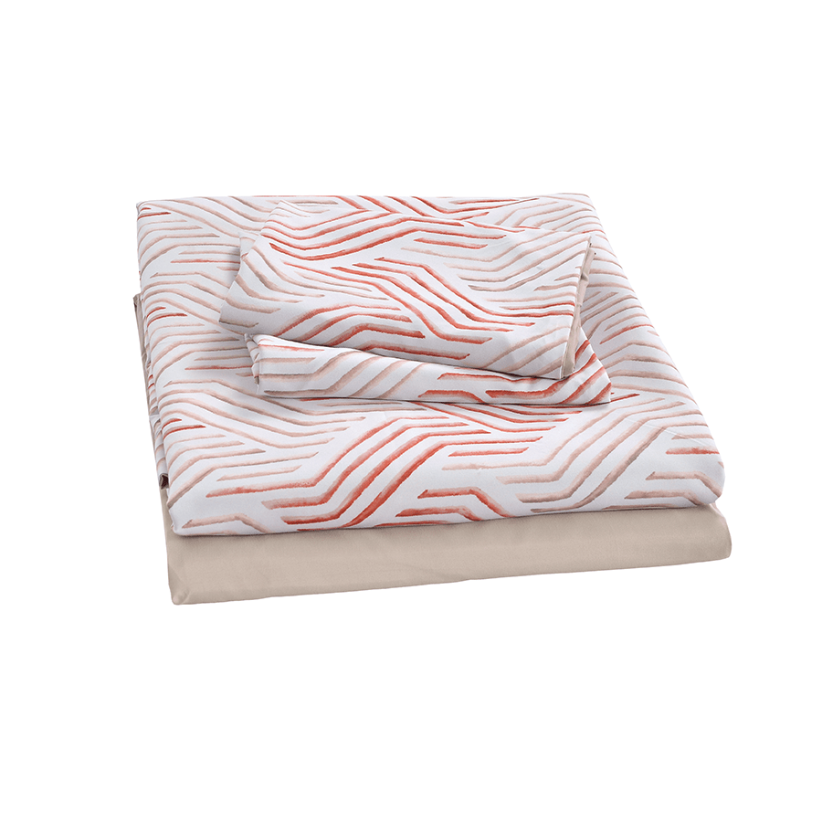 MORE KIRIL DELUXE LINEN OPTIONS Kiril Deluxe Printed 4pc Sheet Set Kiril Deluxe Printed 4pc Sheet Set Mandaue Foam