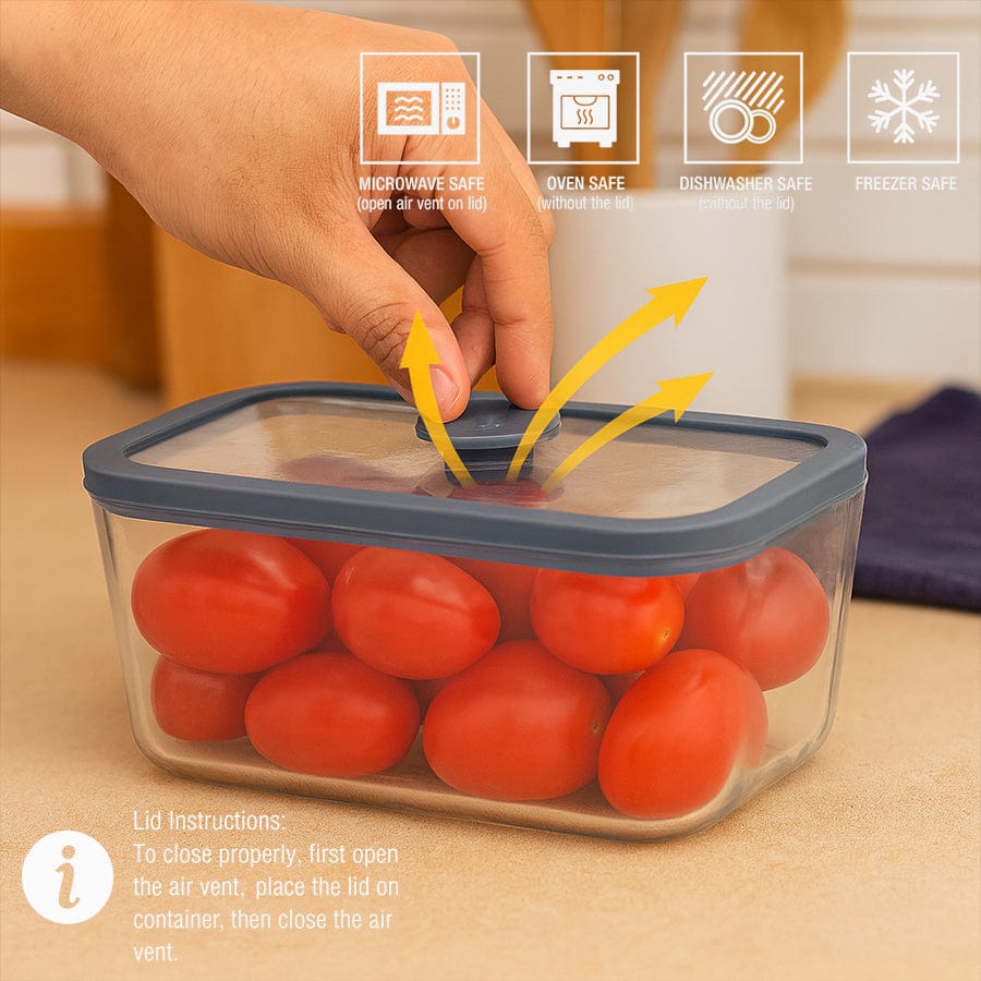 Knox Airtight Glass Container