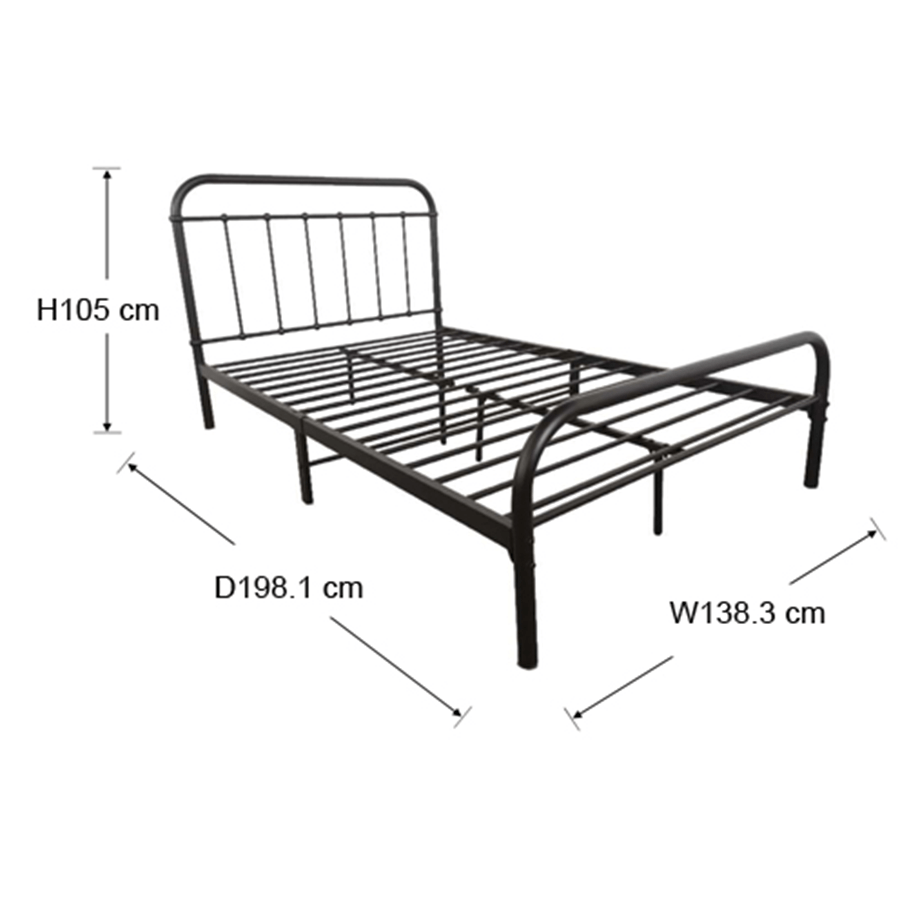 #size_Double Bed 54x75