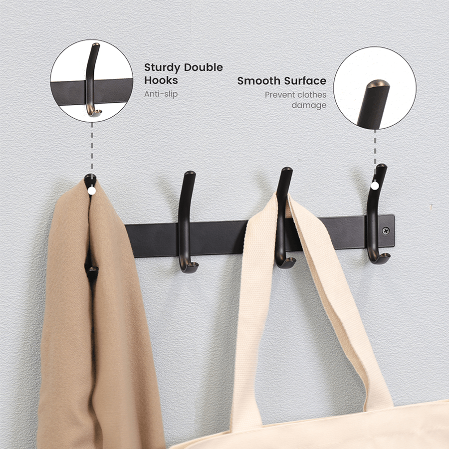 Lana Wall Mounted 4 Hooks