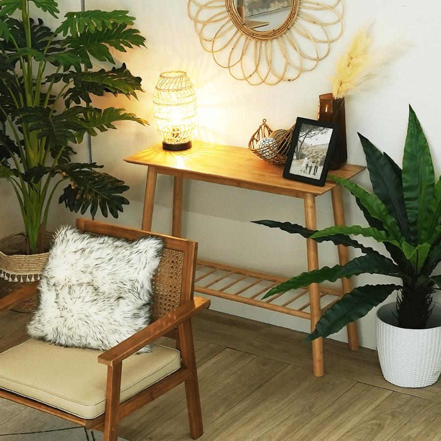 MORE LARSON OPTIONS Larson Bamboo Console Table Larson Bamboo Console Table Mandaue Foam