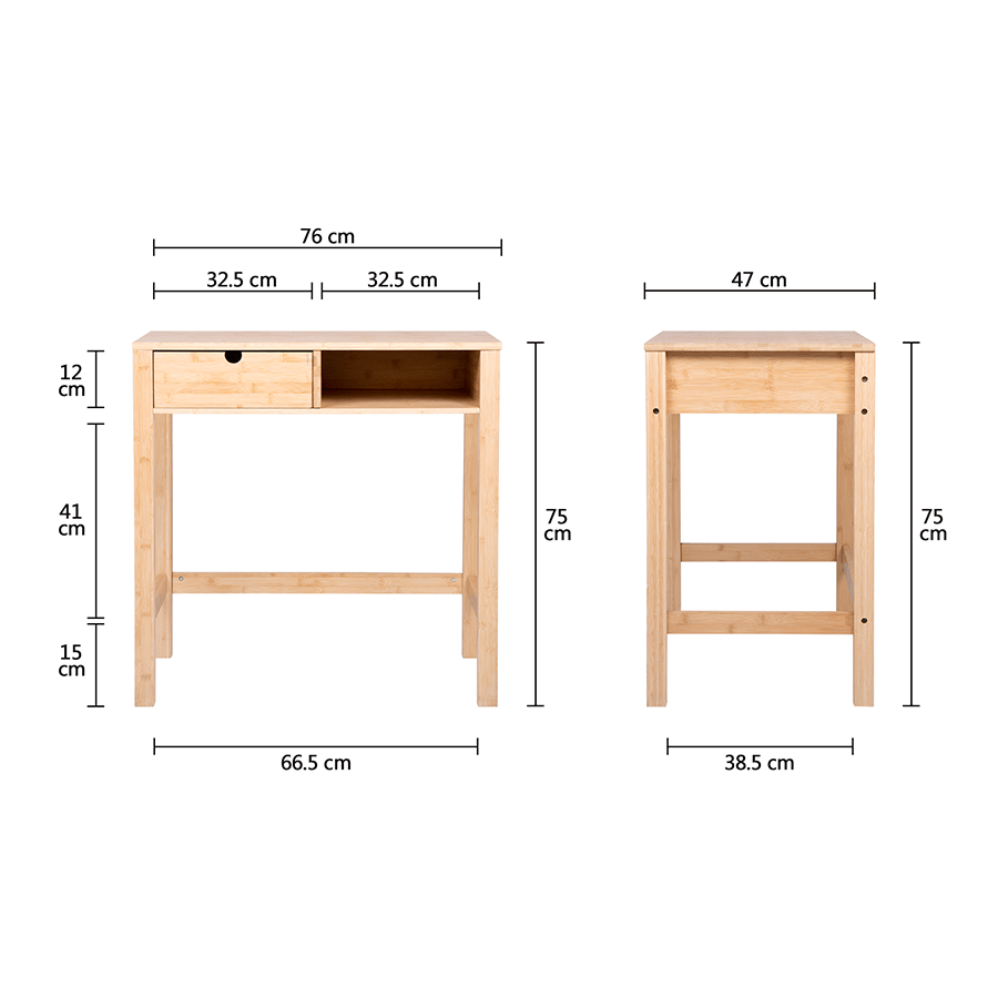 MORE LARSON OPTIONS Larson Bamboo Writing Desk Larson Bamboo Writing Desk Mandaue Foam