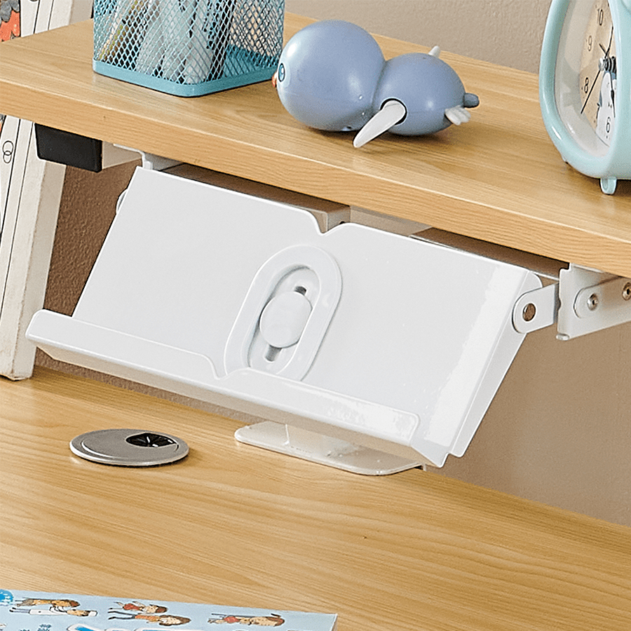 Lavita Adjustable Desk with Shelf