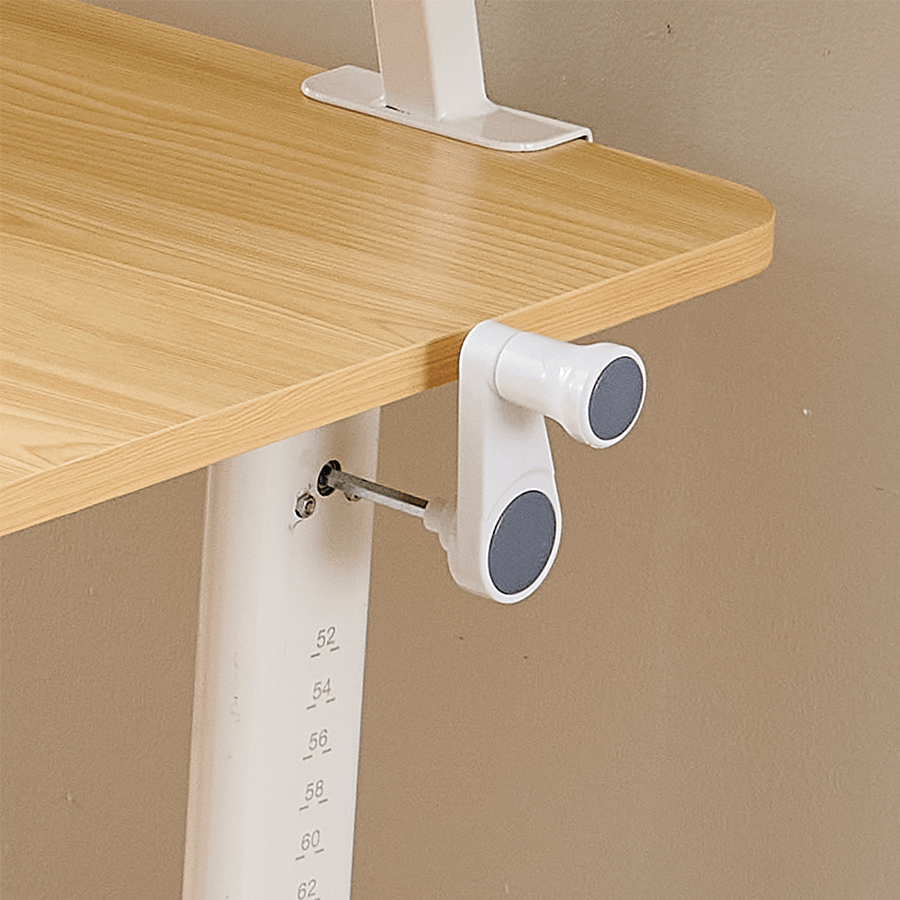 Lavita Adjustable Desk with Shelf