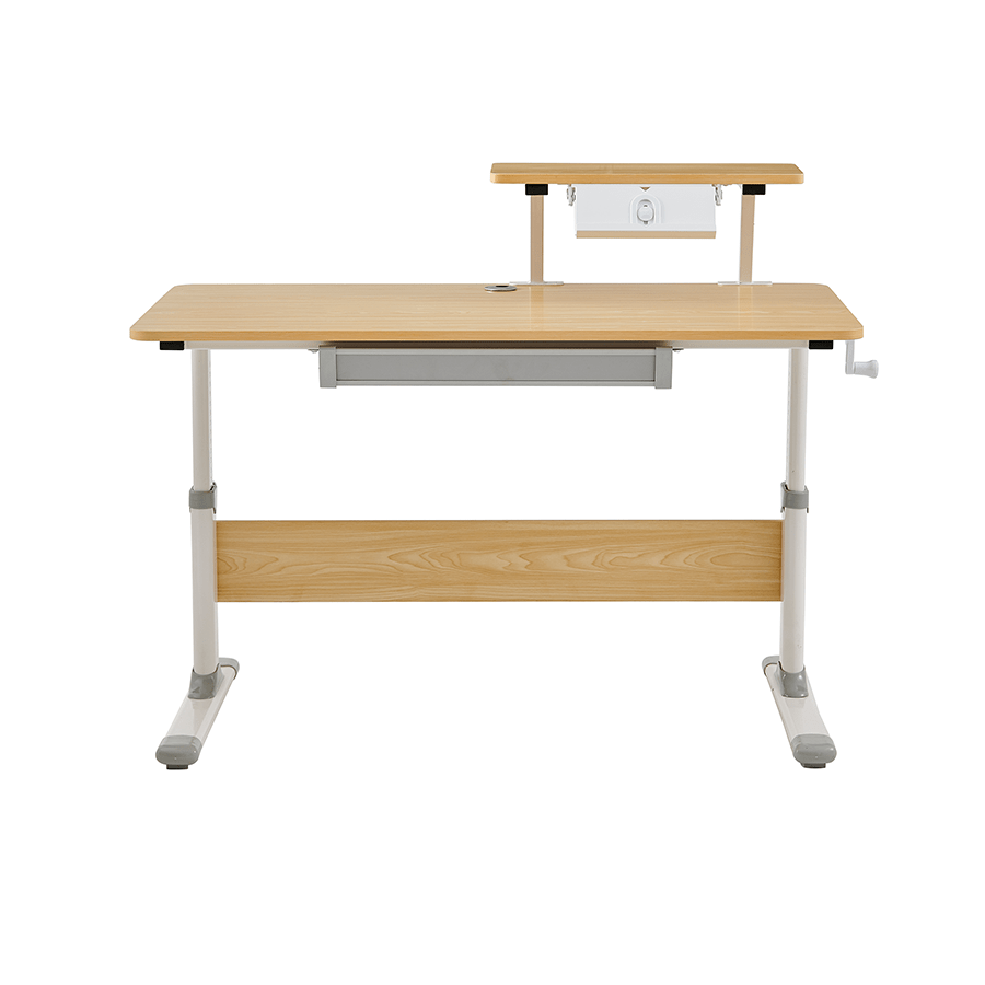 Lavita Adjustable Desk with Shelf