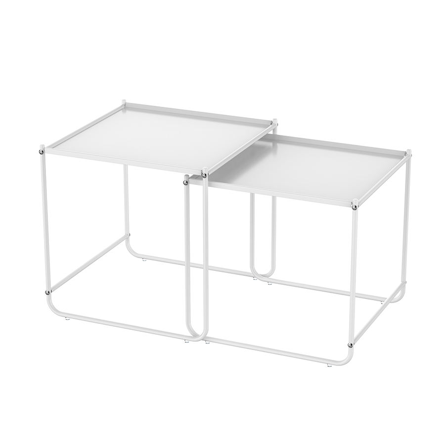 Leandro Nesting Table Leandro Nesting Table White Mandaue Foam