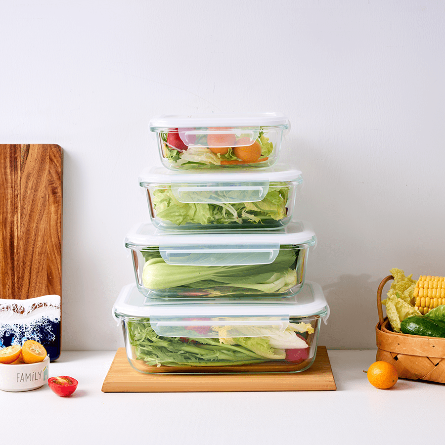 Levin Glass Food Container Levin Glass Food Container Mandaue Foam