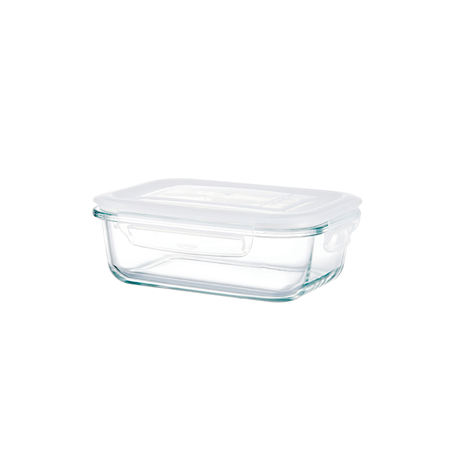 Levin Glass Food Container Levin Glass Food Container 370ml Mandaue Foam