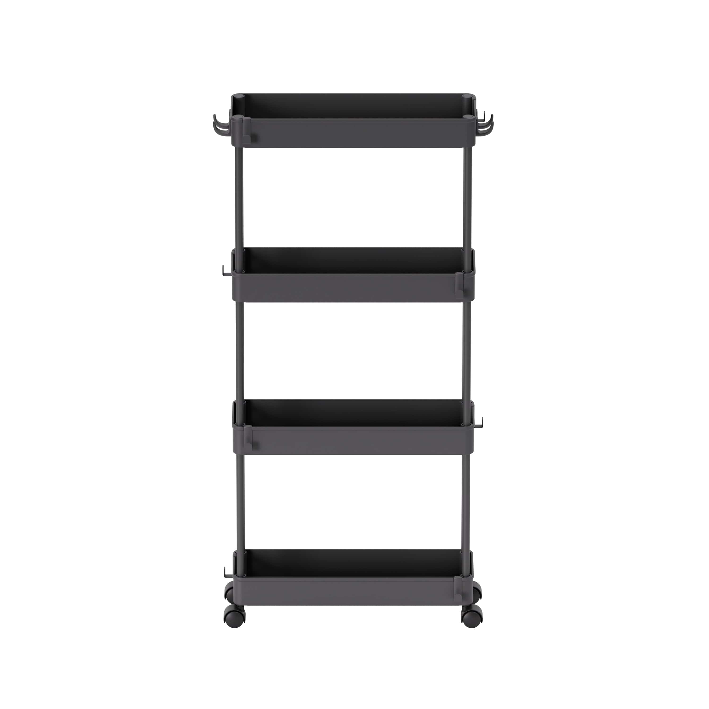 Levo 4 Tier Slim Plastic Trolley