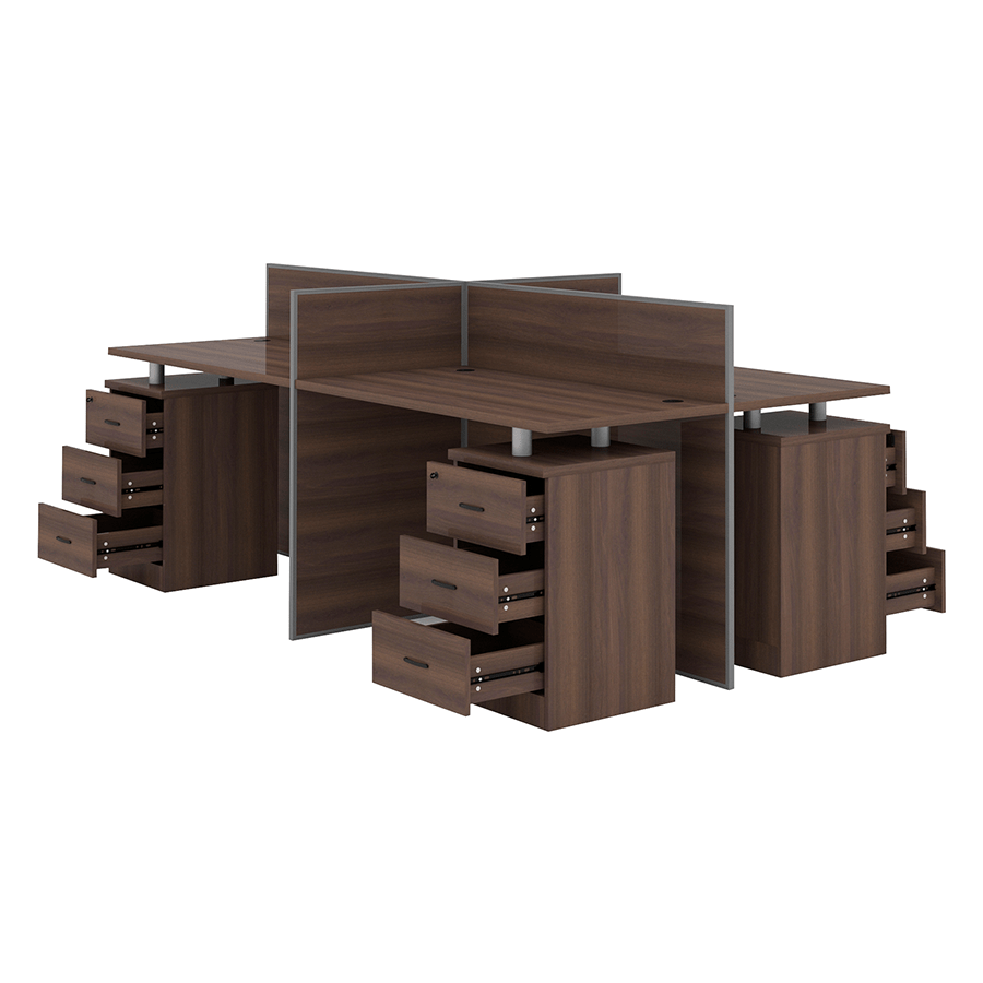 Lexi Partition with 4 Fixed Drawers Lexi Partition with 4 Fixed Drawers Mandaue Foam
