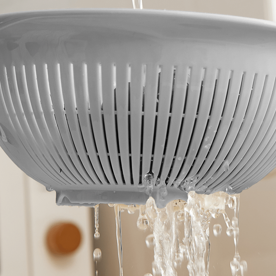 Lin Plastic Colander with Handle Lin Plastic Colander with Handle Mandaue Foam