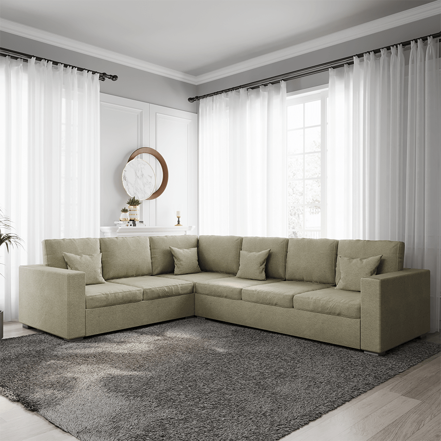 Lindsay Corner Sectional 5 Seat (2L) Sofa