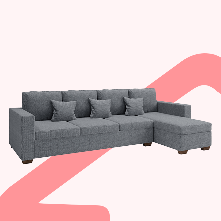Lindsay L-shape Seat with Chaise (Right Facing) Sofa