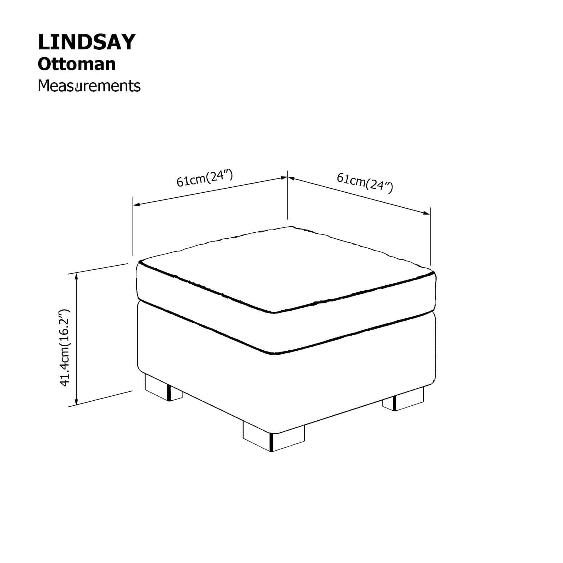 Lindsay Ottoman